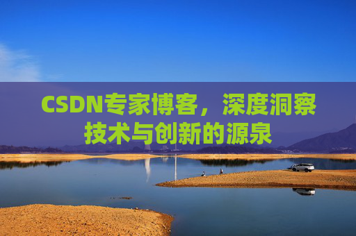 CSDN专家博客,深度洞察技术与创新的源泉
